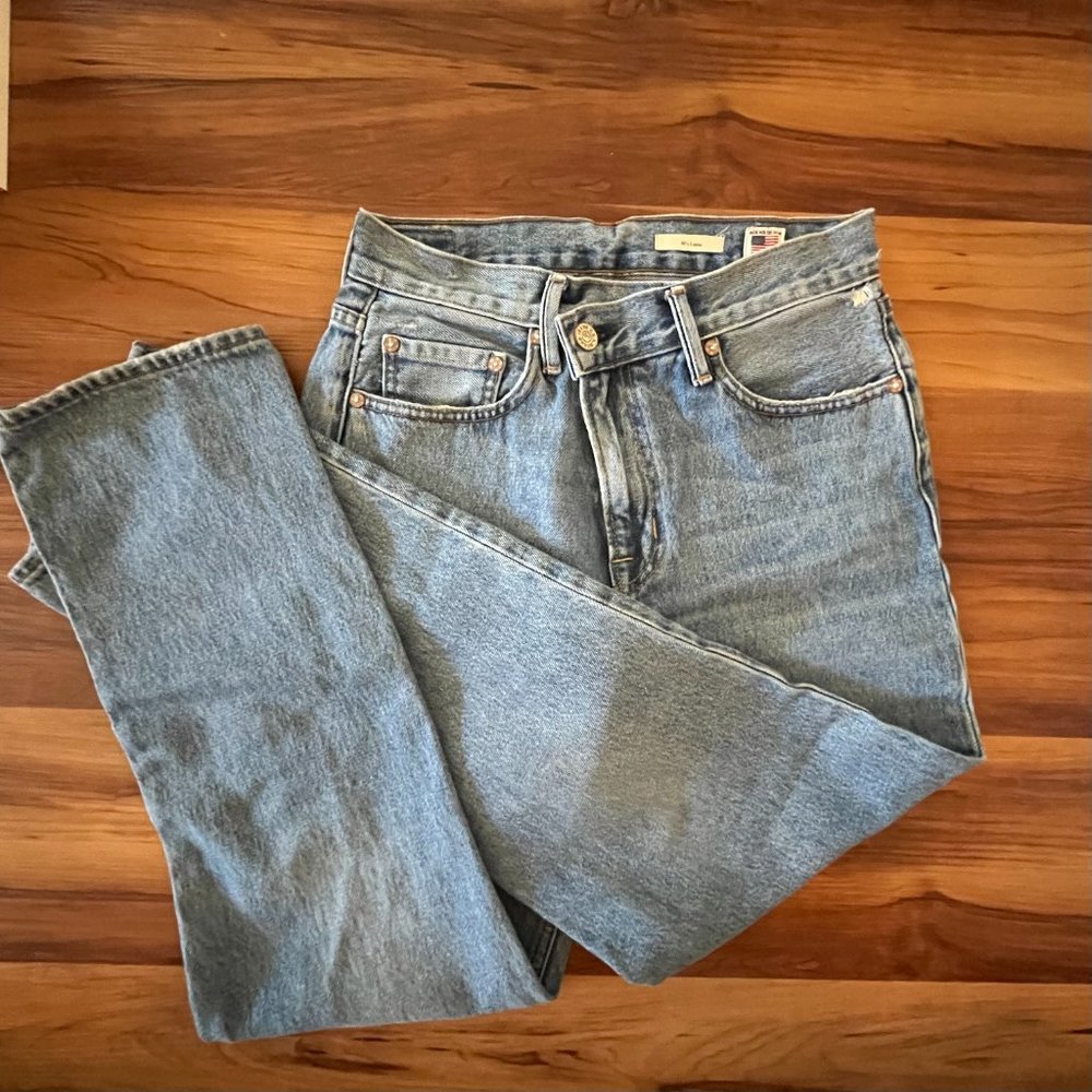 NoEnd Highrise Jeans with Cross Front Waist